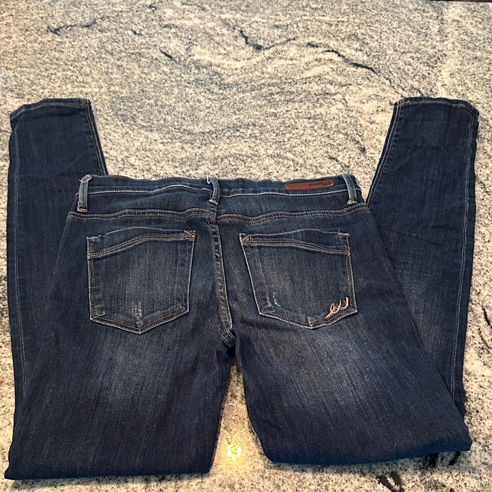 Express Denim Jeans in Deep Blue- Mua- Midrise 6R - Picture 5 of 6
